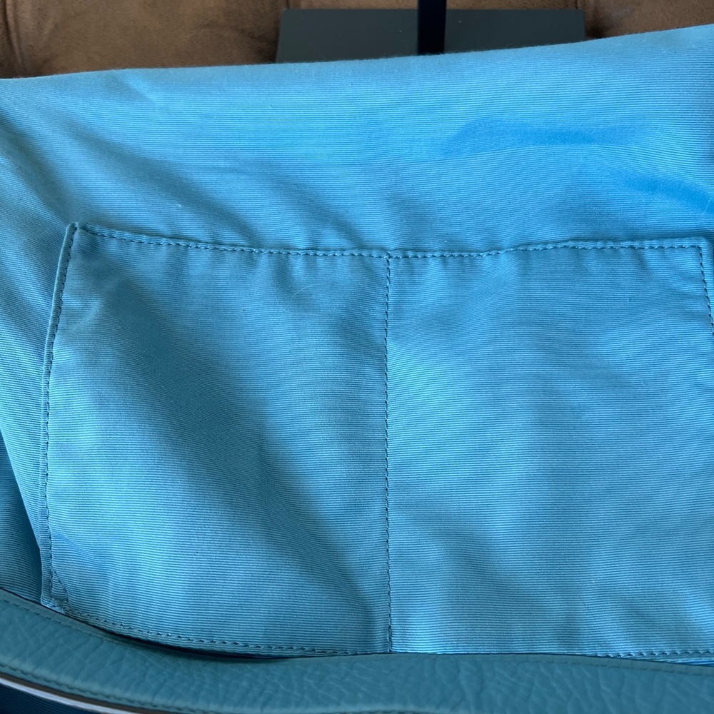 Coach Pebbled Leather Hobo Bag in Light Blue Style F36628 2015 - Picture 16 of 16